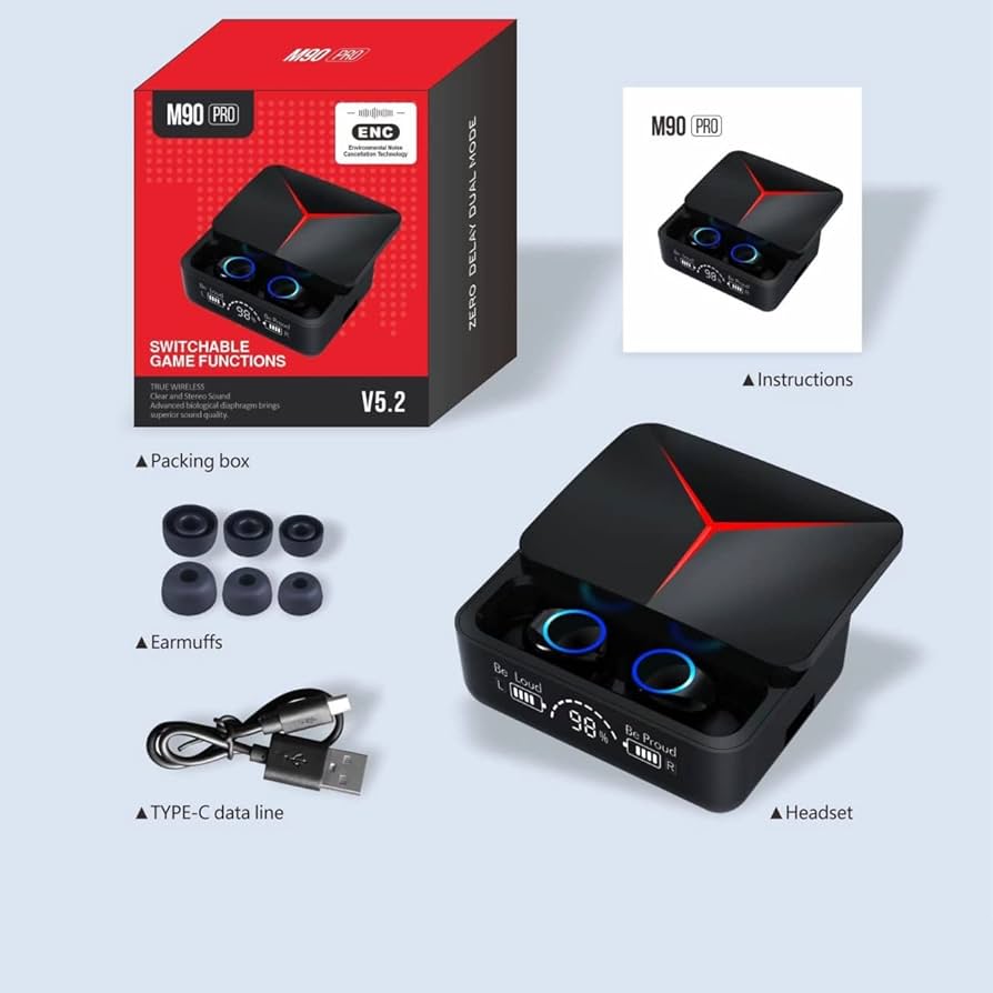 Auriculares M90 Contra el Agua