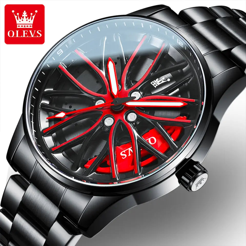 Reloj Olevs Caratula Giratoria