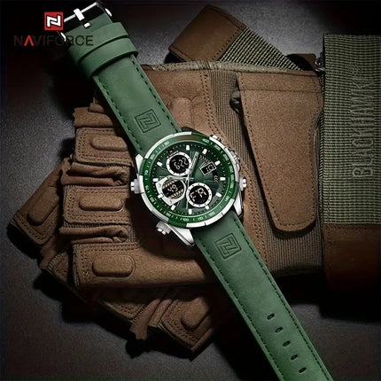 Reloj Naviforce 9197  Verde Original