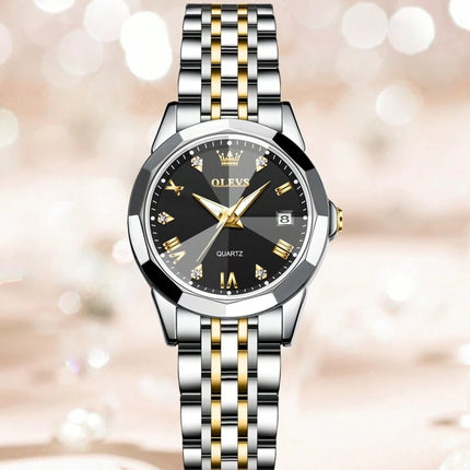 Reloj Analogo OLEVS Original Para Dama (M9931L)