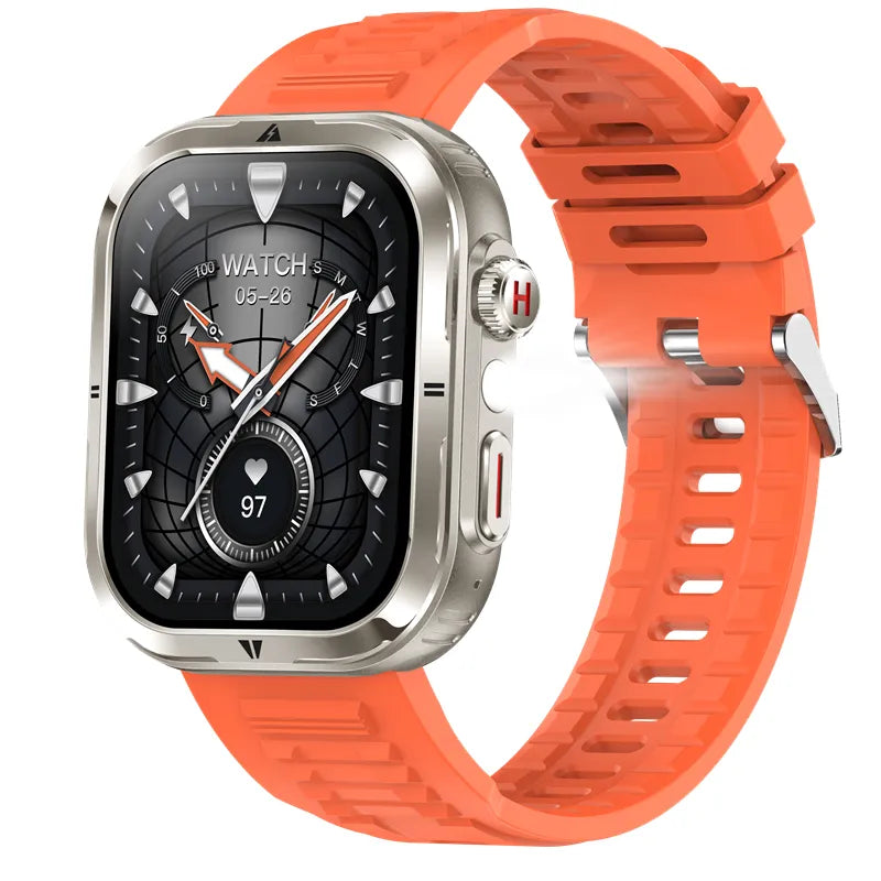 Reloj Inteligente Con Linterna (Mk86)