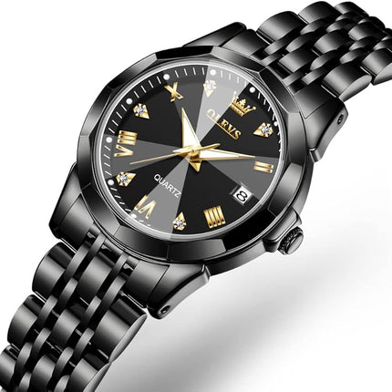 Reloj Analogo OLEVS Original Para Dama (M9931L) Negro