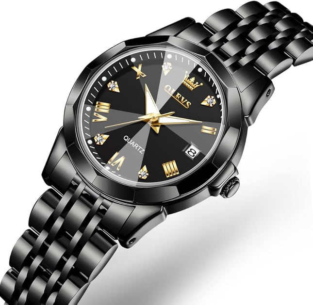 Reloj Analogo OLEVS Original Para Dama (M9931L) Negro
