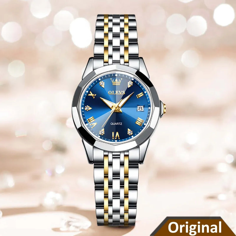 Reloj Analogo OLEVS Original Para Dama (M9931L)