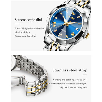 Reloj Analogo OLEVS Original Para Dama (M9931L)