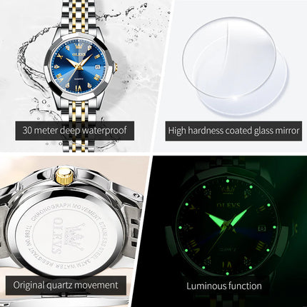 Reloj Analogo OLEVS Original Para Dama (M9931L)