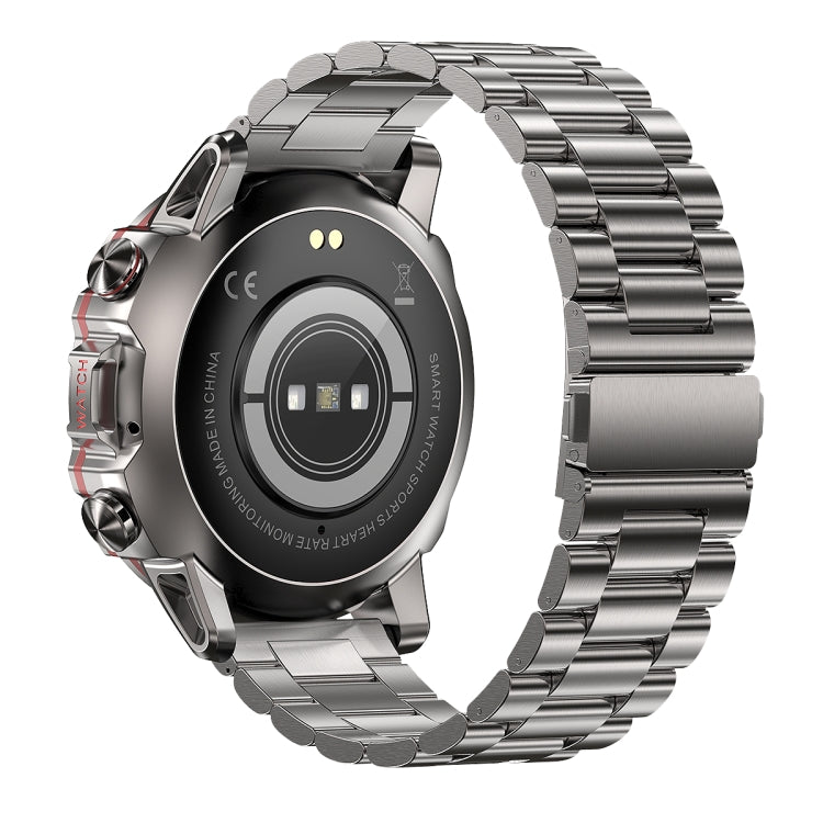 Reloj Inteligente AK56 Metálico Plateado Original