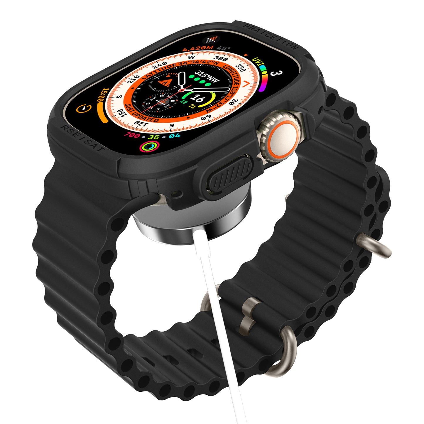 Reloj Inteligente i8 Pro Max Ultra, Smartwatch Negro