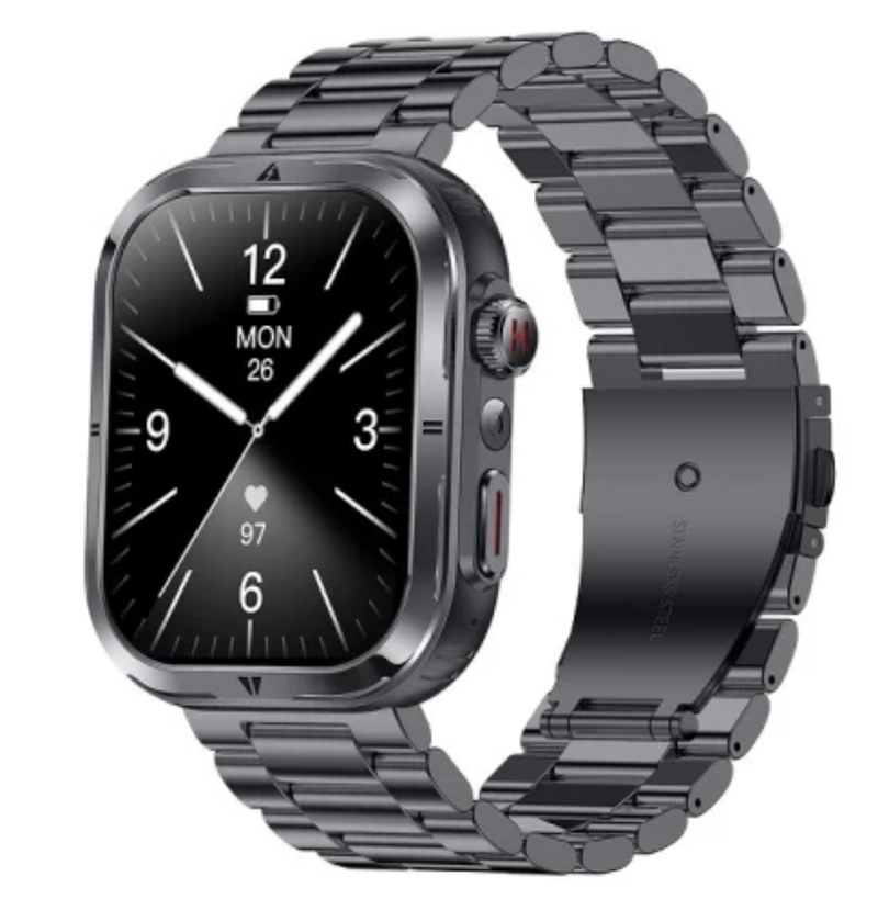 Reloj Inteligente Con Linterna (Mk86)