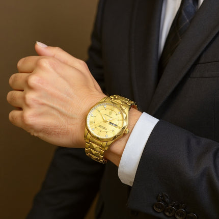 Reloj Analogo Poedagar MD615 Dorado
