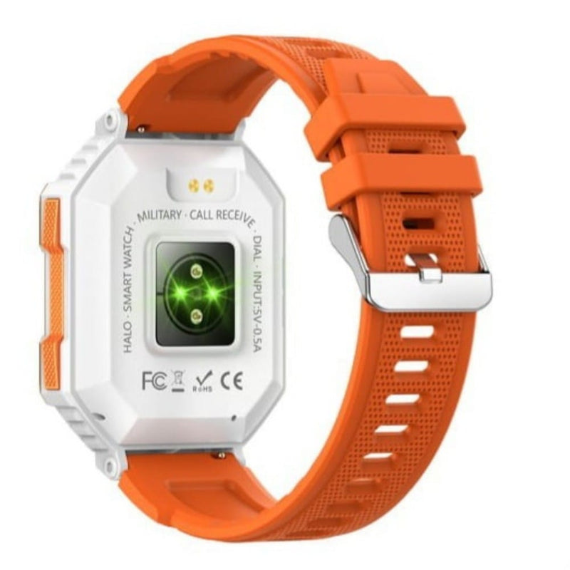 Reloj Inteligente, Smartwatch KR80 Naranja