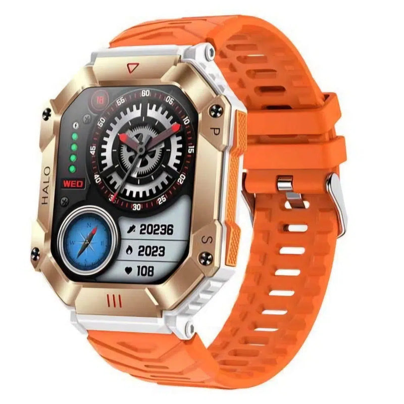 Reloj Inteligente, Smartwatch KR80 Naranja