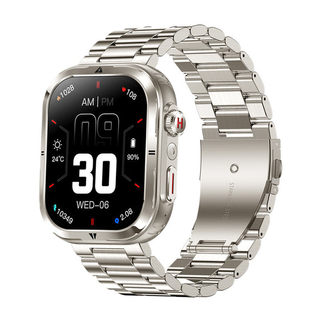 Reloj Inteligente Con Linterna (Mk86)