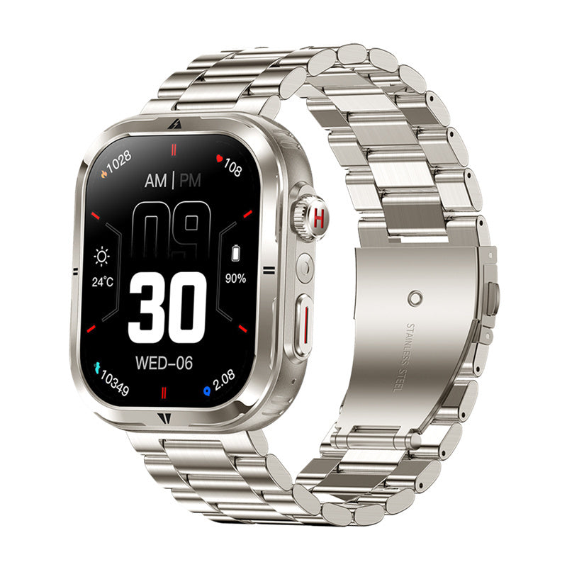 Reloj Inteligente Con Linterna (Mk86)