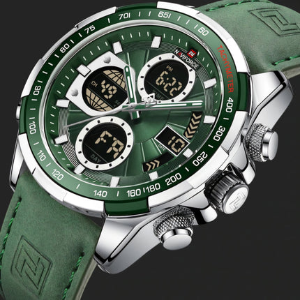 Reloj Naviforce 9197  Verde Original