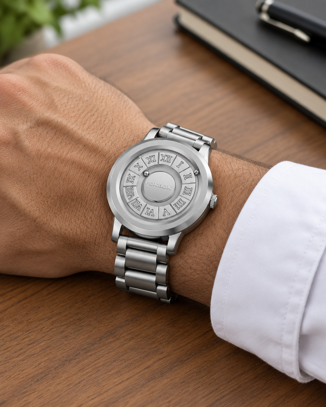 Reloj Foxbox MD-00047 puesto en la muñeca