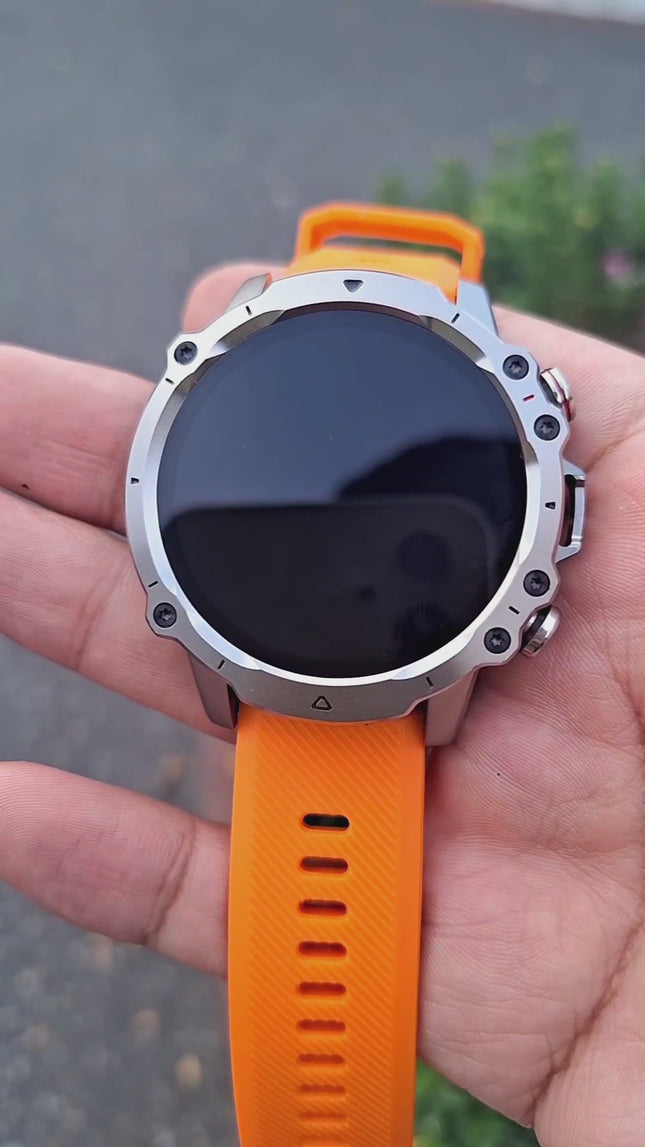 Reloj Inteligente AK56 Naranja Original