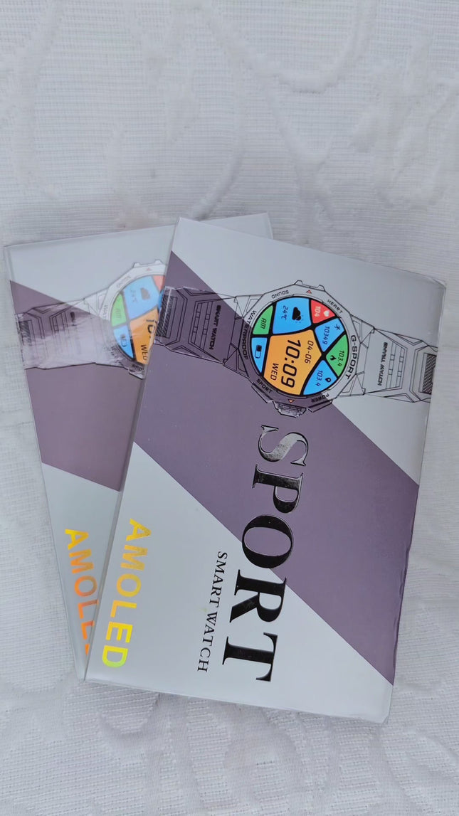 Reloj Inteligente HD - Resistencia Militar K62 Negro