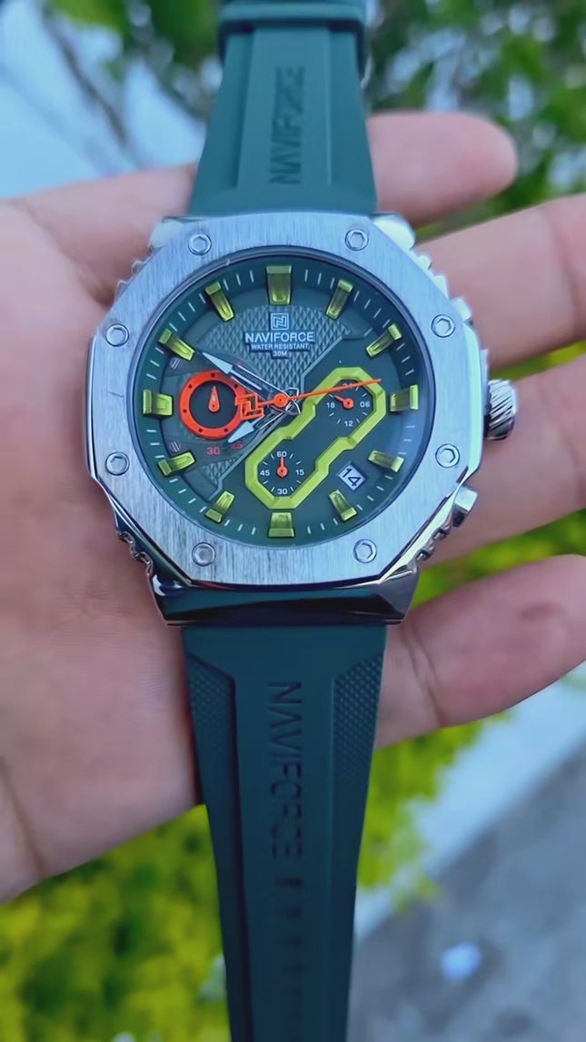 Reloj Naviforce Original Verde [8035]