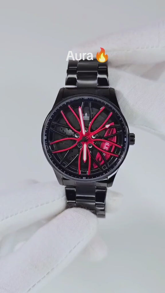 Reloj Analogo Olevs Caratula Giratoria