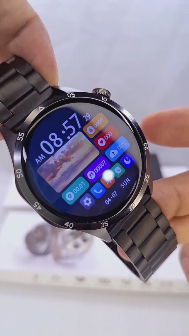 Smartwatch GT4 Pro - 2 Pulseras