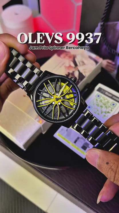 Reloj Analogo Olevs Caratula Giratoria
