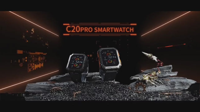 Reloj Inteligente - Smartwatch C20 Pro Negro/Naranja