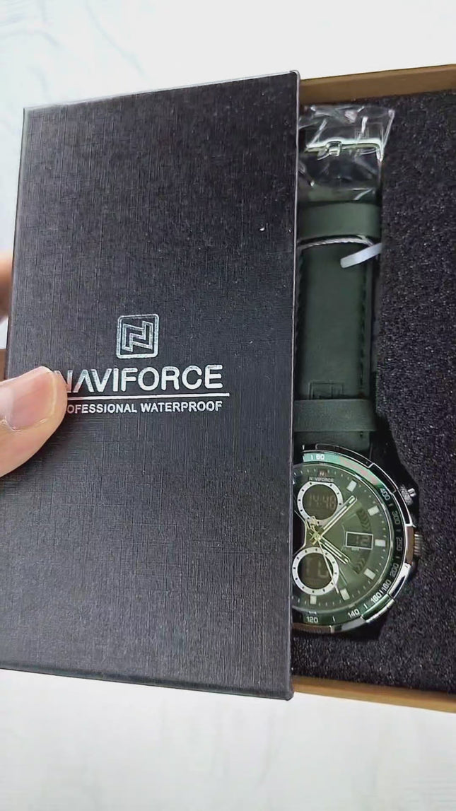 Reloj Naviforce 9197  Verde Original
