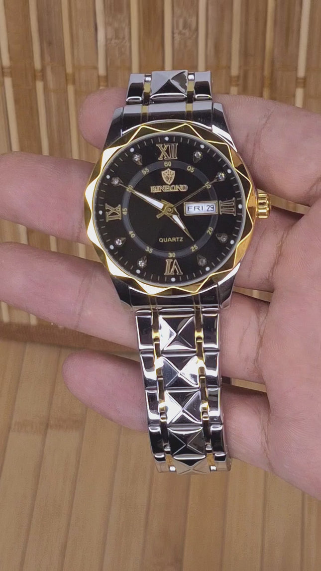 Reloj Analogo Binbond Resistente al Agua