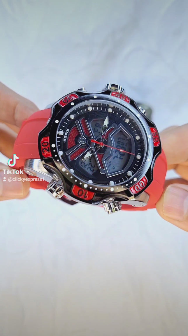 Reloj JoeFox Rojo Original