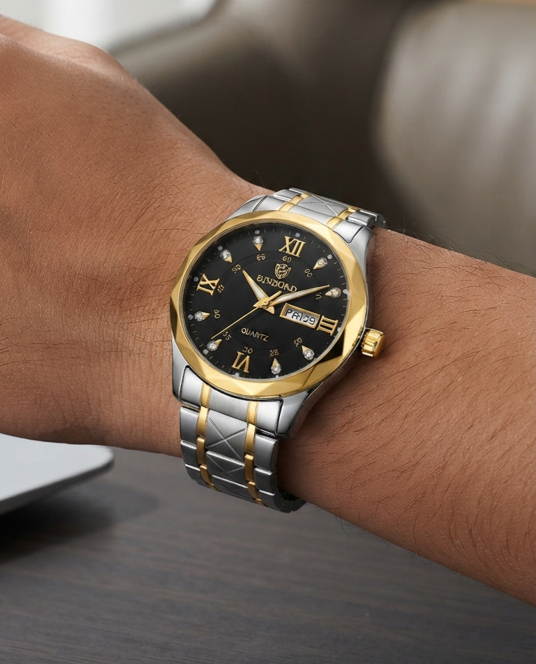 Reloj Analogo Binbond Resistente al Agua