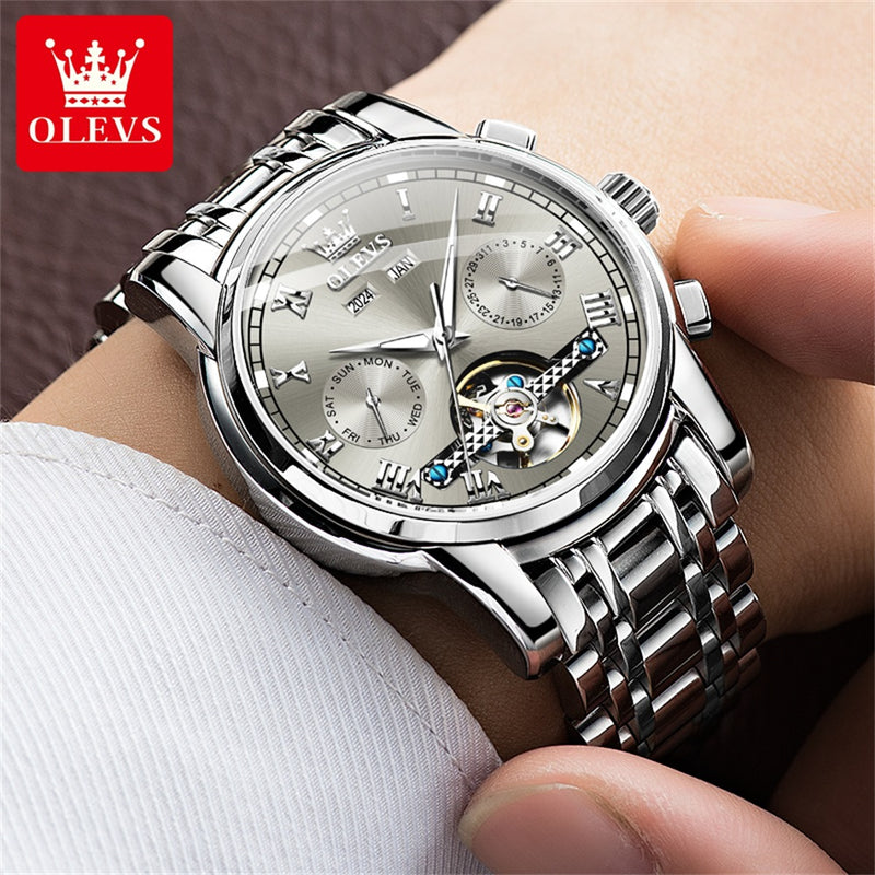 Reloj Automatico Olevs 6607 - Mecánico