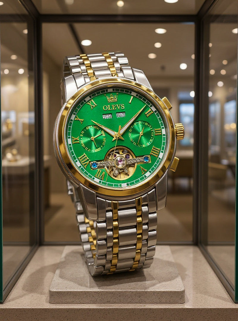 Reloj Automatico Olevs 6607 - Mecánico Analógico