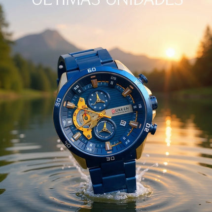 Reloj Analogo Curren MD 8402 Azul