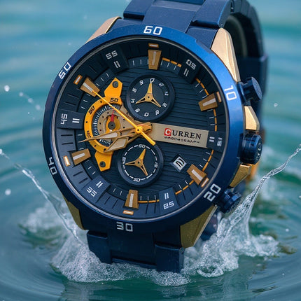 Reloj Analogo Curren MD 8402 Azul