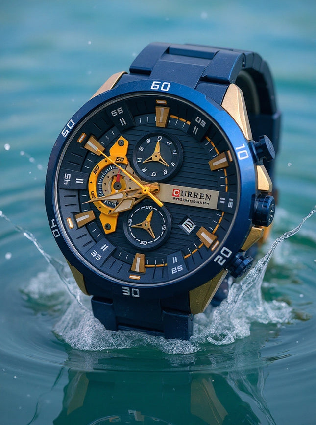 Reloj Analogo Curren MD 8402 Azul