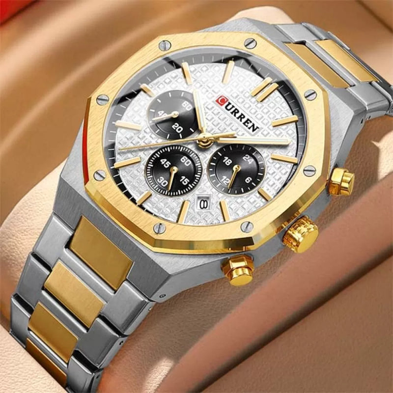 Reloj Analogo Curren MD8440 -  Resistente al Agua