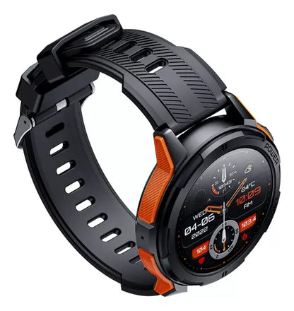 Reloj Inteligente C25 Negro/Naranja - Smartwatch