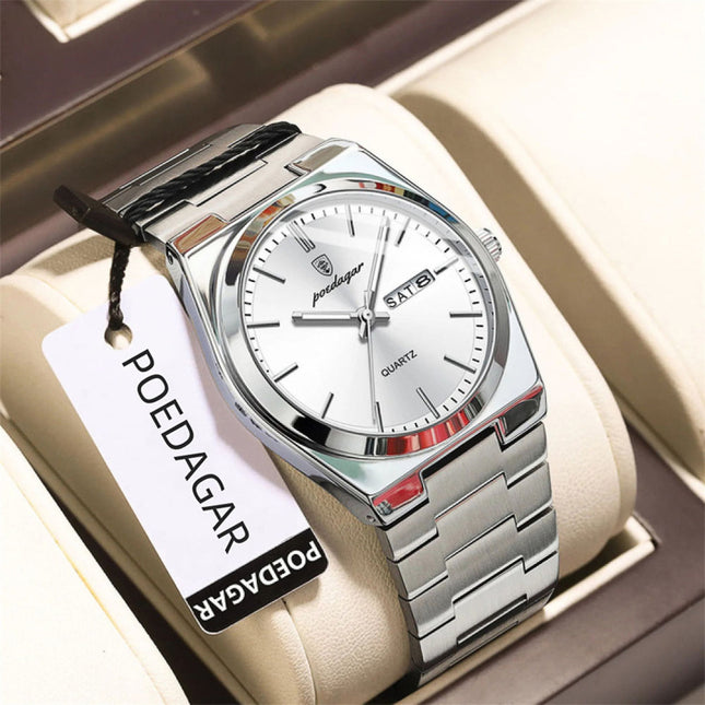Reloj Analogo Poedagar Con Fechador