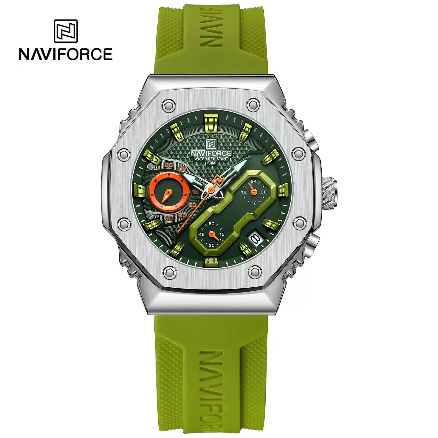 Reloj Naviforce Original Verde [8035]