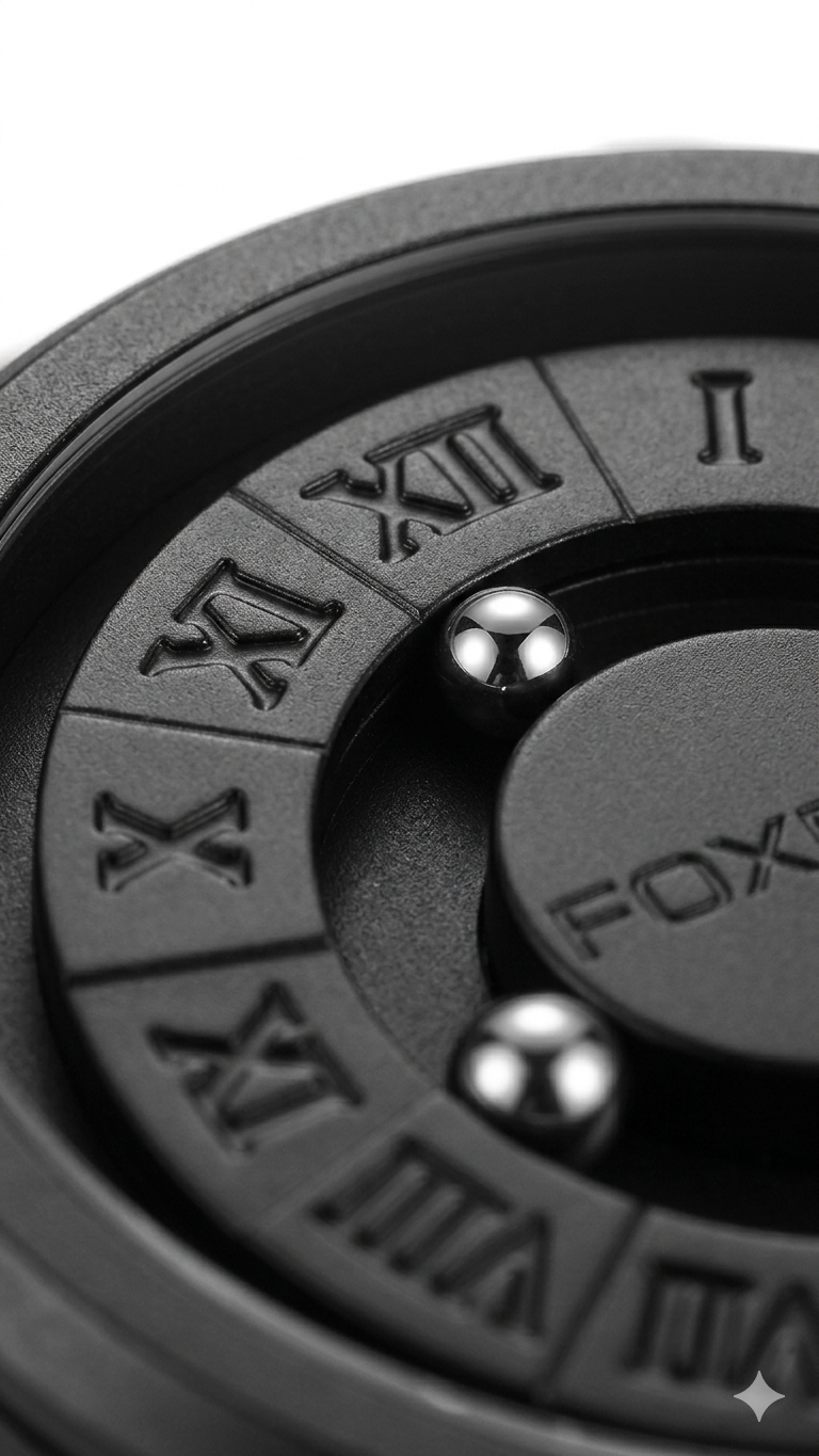 Reloj Foxbox Contra el agua MD-00047 Negro/Cafe