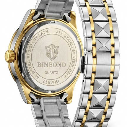 Reloj Analogo Binbond Resistente al Agua