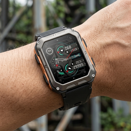 Reloj Inteligente - Smartwatch C20 Pro Negro/Naranja