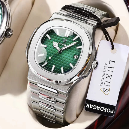 Reloj Poedagar Con Fechador - Verde M613