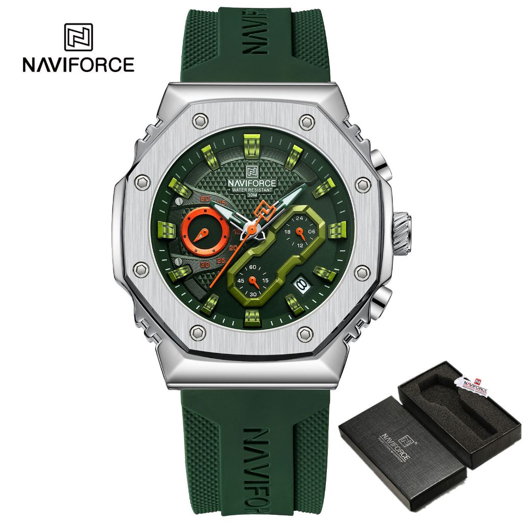 Reloj Naviforce Original Verde [8035]