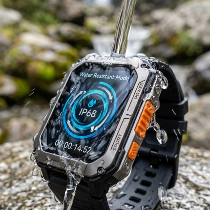 Reloj Inteligente - Smartwatch C20 Pro Negro/Naranja