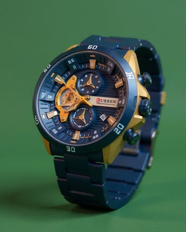 Reloj Analogo Curren MD 8402 Azul