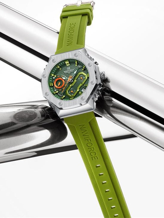 Reloj Naviforce Original Verde para Dama [8035] Analogo