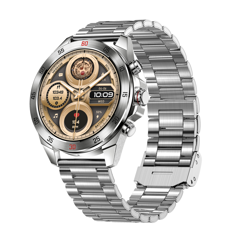 Reloj Inteligente MD-NX1 Negro/Dorado Smartwatch