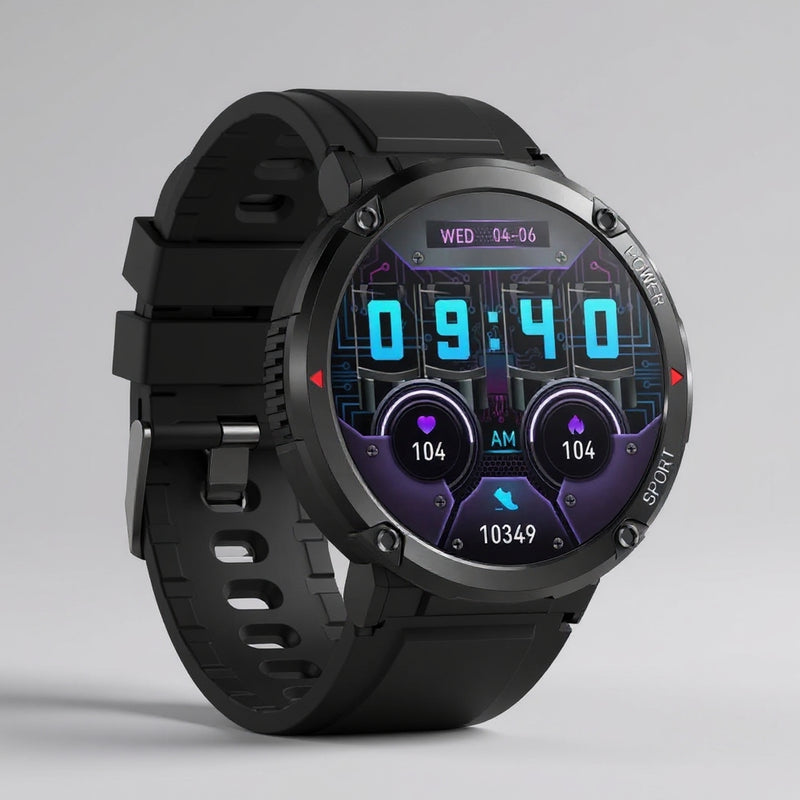 Reloj Inteligente T30 Negro ORIGINAL